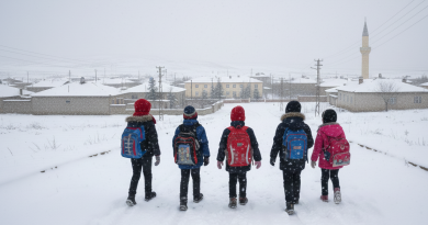 Eskil ile birlikte Aksaray Genelinde Okullar 02 Ocak Cuma Günü Tatil Edildi